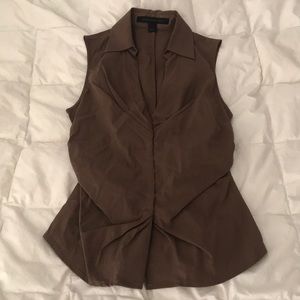 Express collared tank top